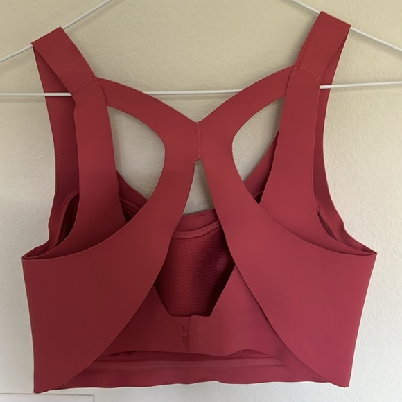 COPY - Victoria's Secret Victoria Sport Bra Racerback Pink Peach Womens 32dd 32e - Picture 2 of 4